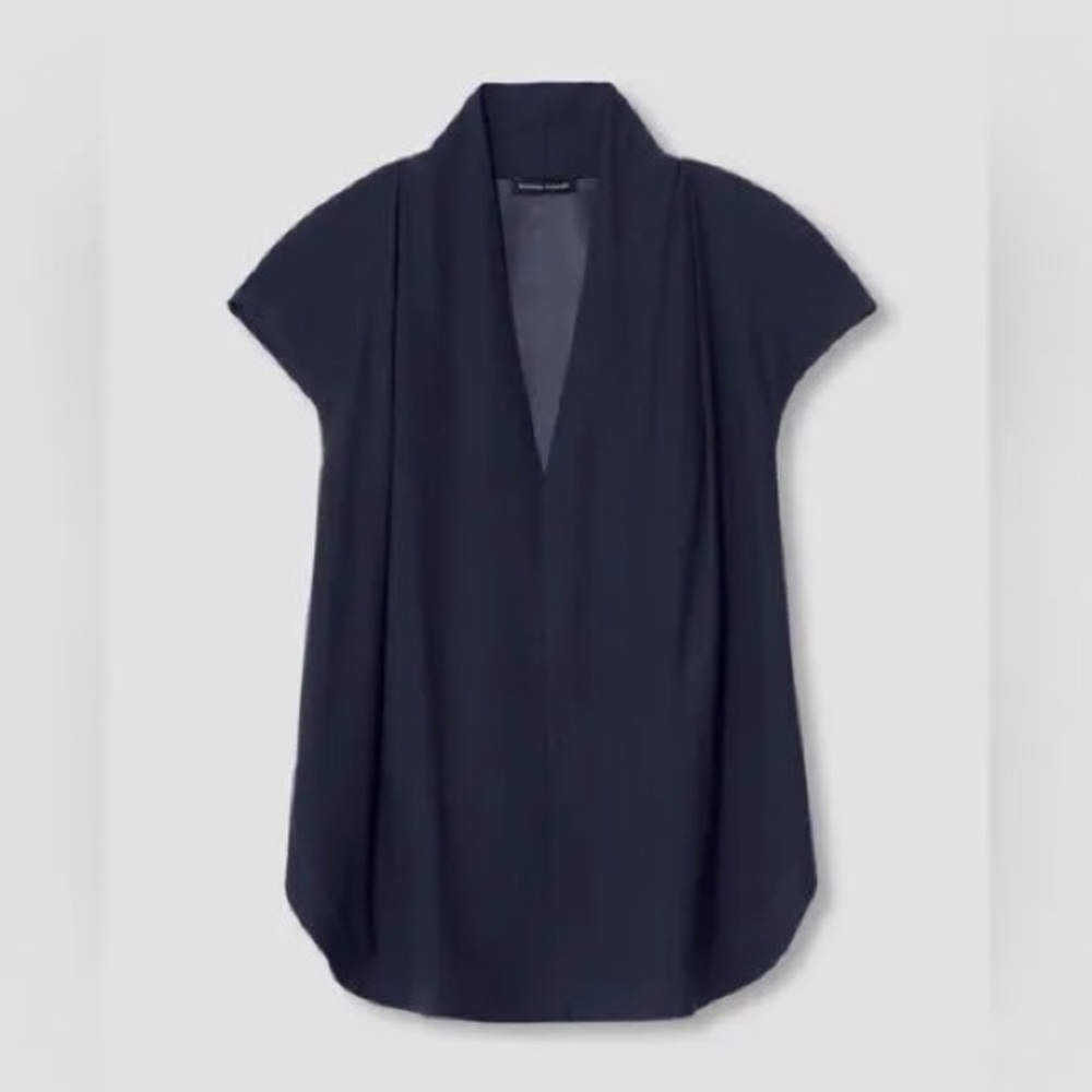 Universal Standard Cambria Luxe Twill Top